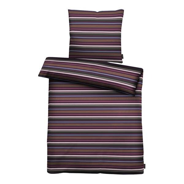 

Постельное белье Apelt Geo, 155x5x200 см цвет aubergine