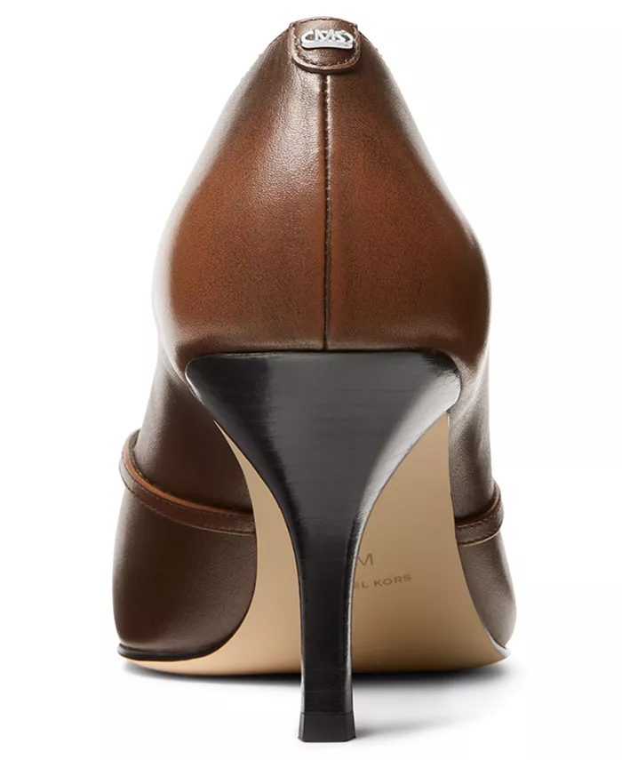 Michael Kors Women's Selina туфли-лодочки с острым носом Michael Kors, коричневый — фото 3