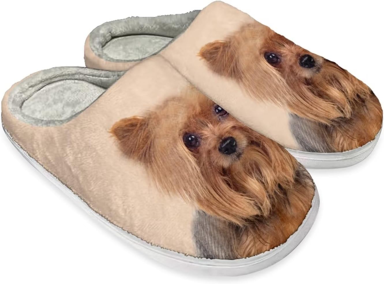 

Тапочки STUOARTE для женщин и мужчин, мягкие домашние тапочки, теплые и пушистые, плюшевые, противоскользящие, на низком ходу, желтый