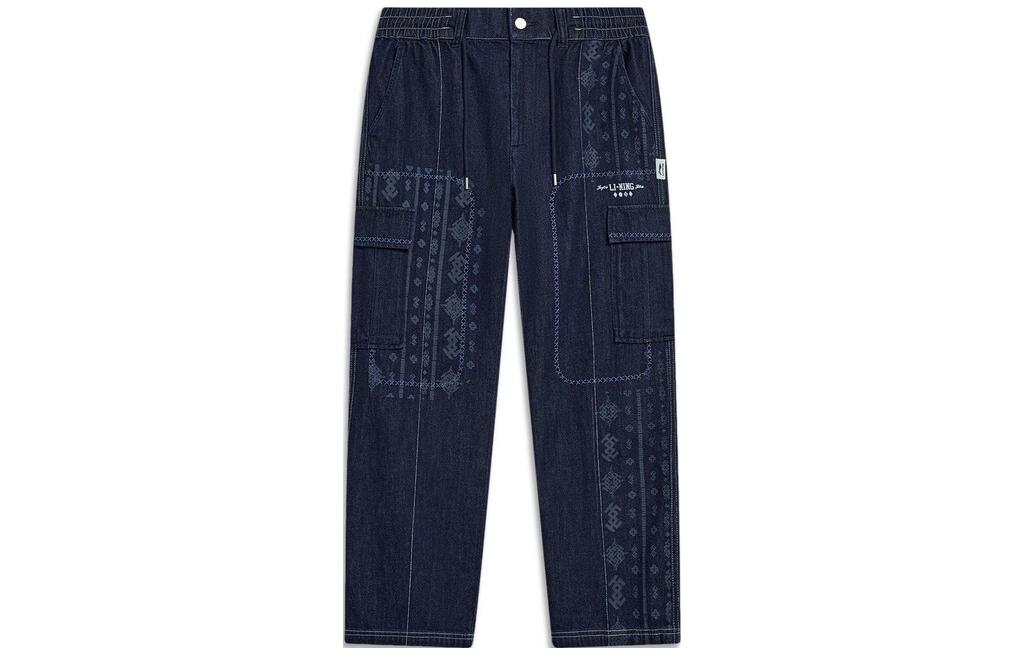 

Джинсы деним синие LiNing Sports Life Collection