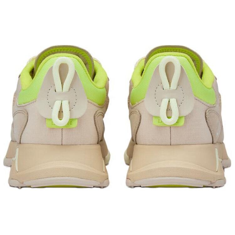 Кроссовки мужские Lifestyle Shoes Men Low-Top Lacoste, цвет Light Yellow — фото 4