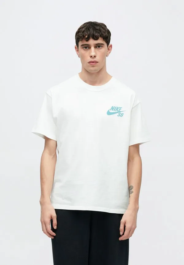 Футболка с логотипом Nike Sb, White — фото 4
