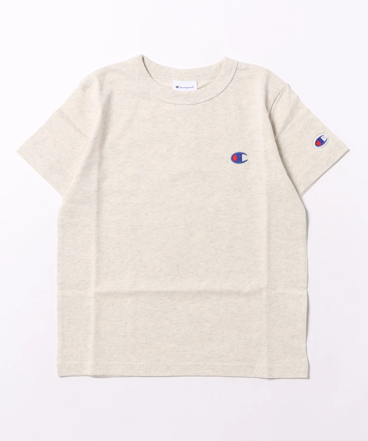 Детская футболка с коротким рукавом Champion SHORT SLEEVE T-SHIRT бежевая