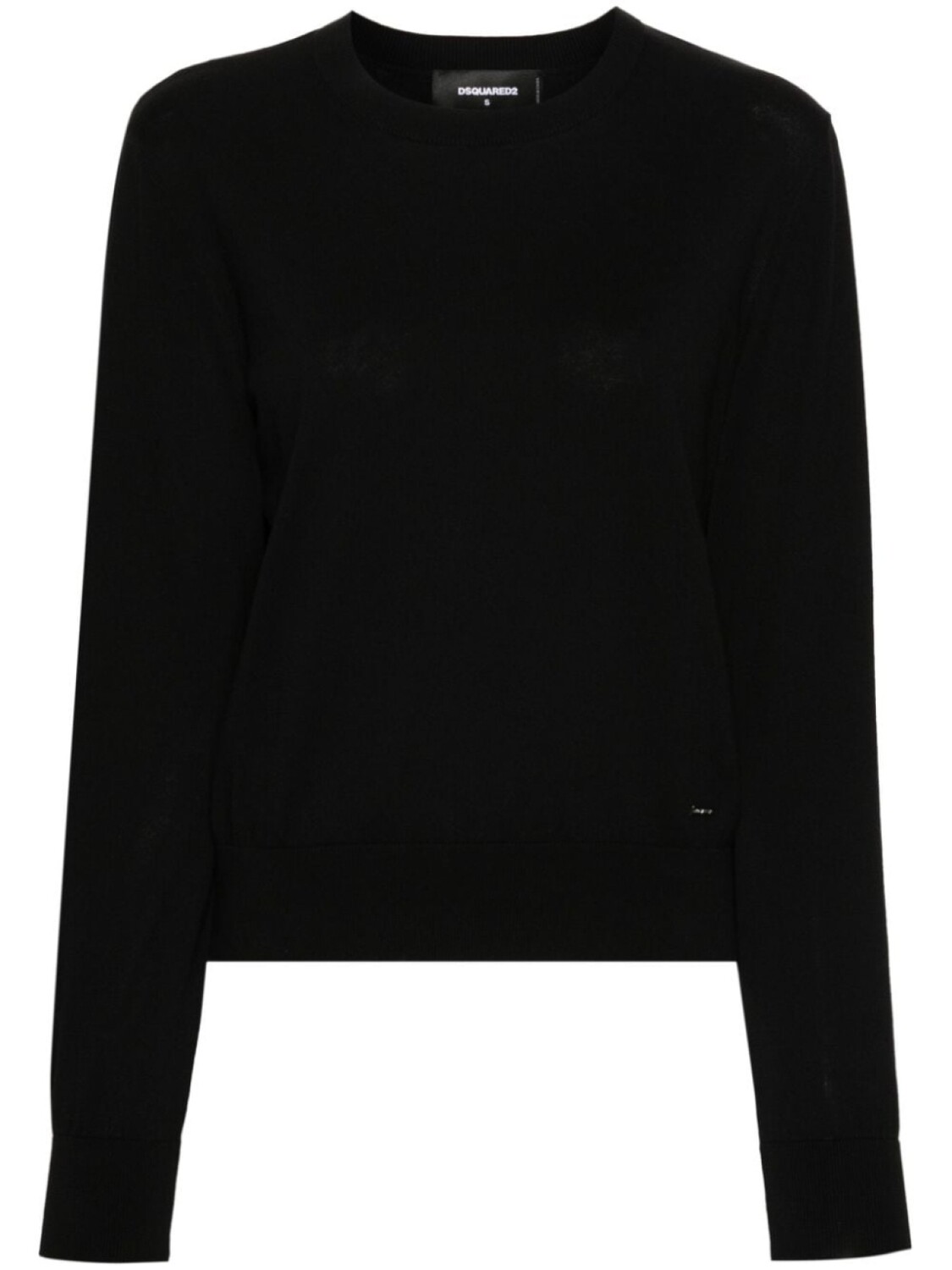 

DSQUARED2 джемпер тонкой вязки, черный