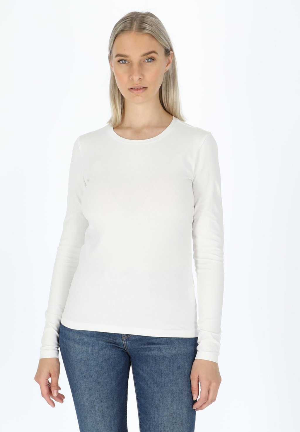 

Футболка с длинным рукавом CAROLINA Ellen New York, белый