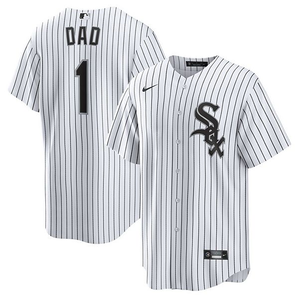 

Мужская белая реплика футболки Chicago White Sox #1 Dad Nike