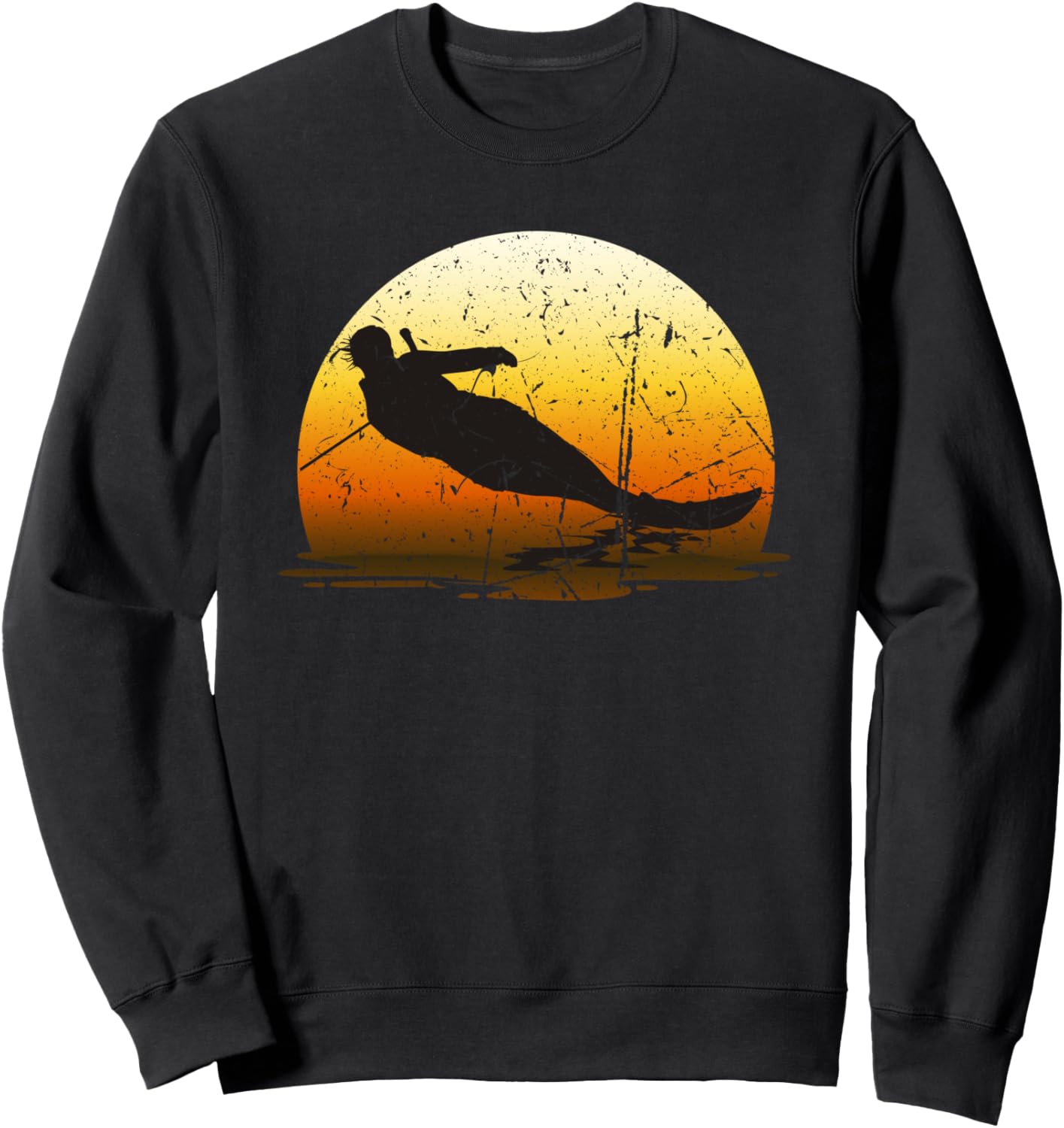 

Лучшая толстовка для водных лыж в подарок для мужчин, мальчиков, женщин или просто для отдыха на воде Water Skiing Men Women Girls Boys, черный