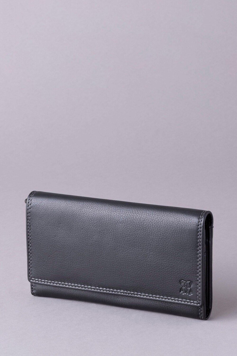 

Большой кожаный кошелек Lakeland Lakeland Leather, черный
