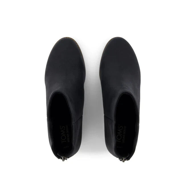 Ботинки Toms Casey 10021311 Женские 7.5 Черные Кожаные Молния Ботильоны KHD2305 — фото 4