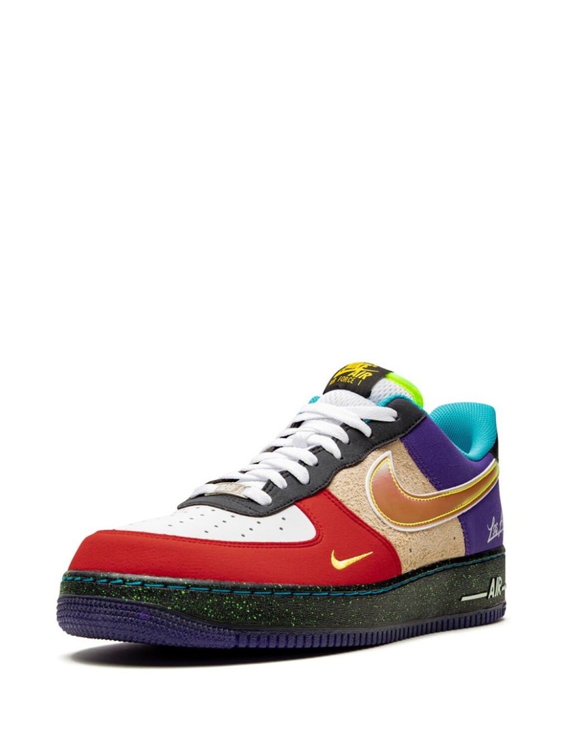Nike кроссовки Air Force 1 07 LV8 'What The LA', синий — фото 4