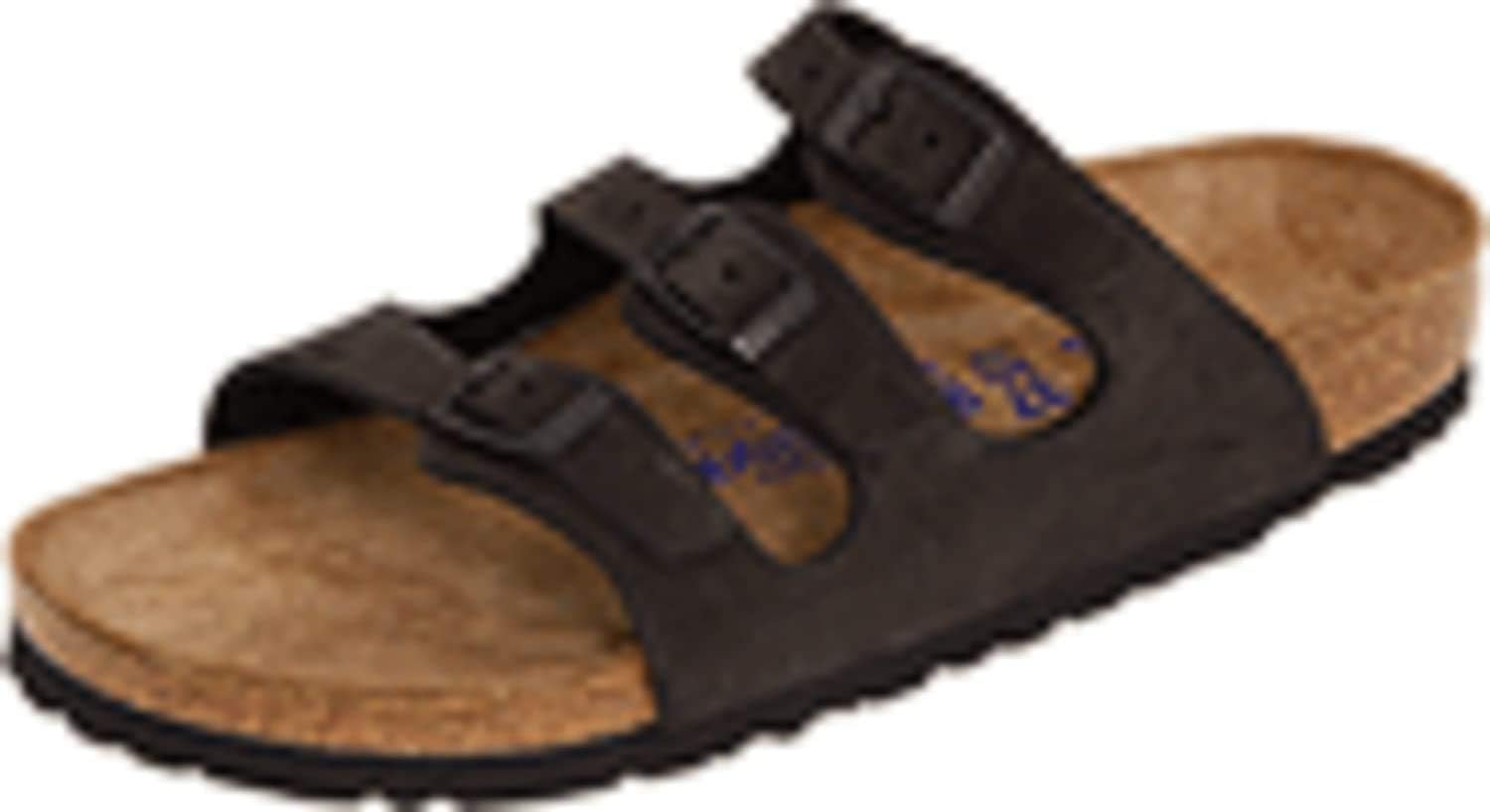 Женские сандалии Birkenstock Florida Birko-Flor, черный — фото 2