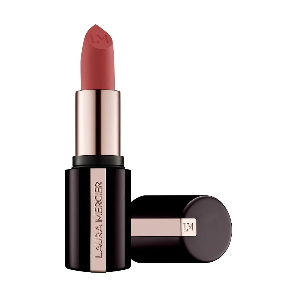 Laura Mercier Caviar Smoothing Matte помада, 16 часов увлажнения, стойкое покрытие, насыщенный цвет, устойчива к смазыванию и переносу, с гиалуроновой кислотой и витамином E, 668 Rose Crepe