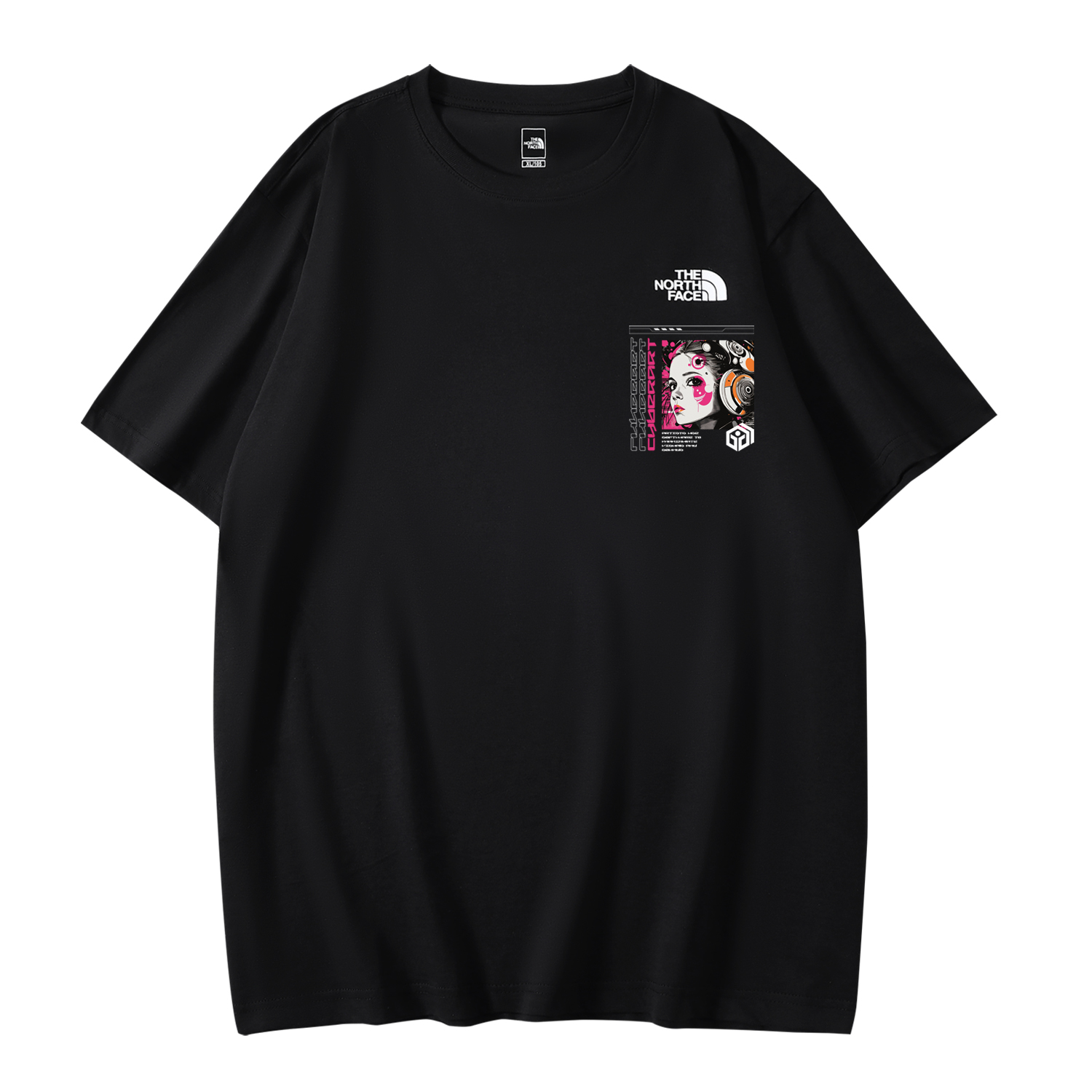 

THE NORTH FACE Футболка унисекс черная, Черный, THE NORTH FACE Футболка унисекс черная