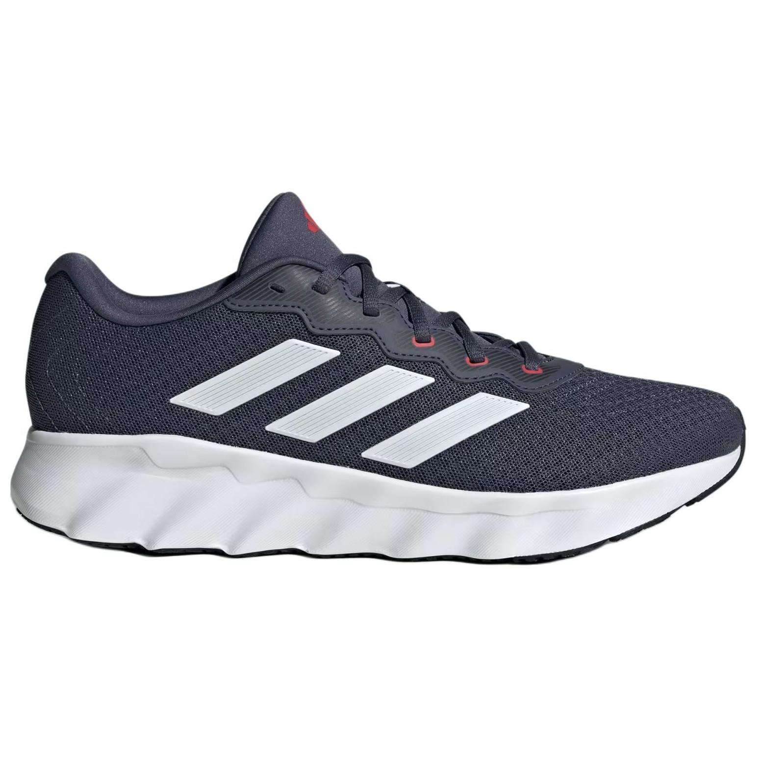 Adidas Спортивные кроссовки унисекс с амортизацией Switch Move, износостойкие, низкие, черно-бело-синие - Темный Теневой Морской Синий/Облачно-Белый/Основной Черный — фото 3