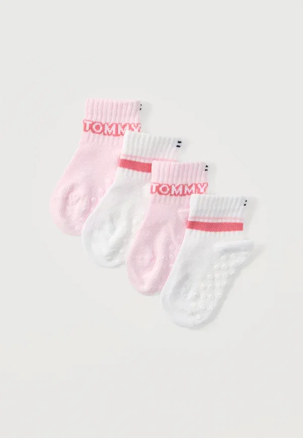 Носки Tommy Hilfiger 4 пары, розовый