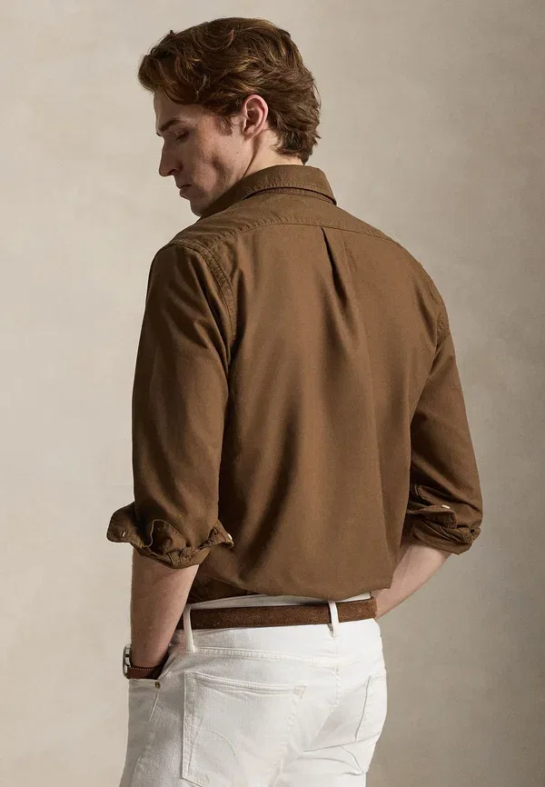 Рубашка с длинным рукавом Polo Ralph Lauren, каштановый — фото 3