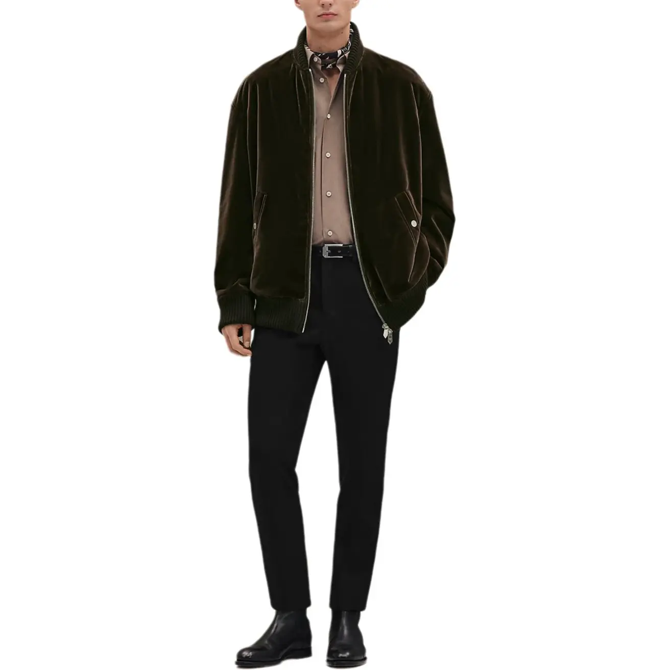

HERMES Куртка мужская, Brown