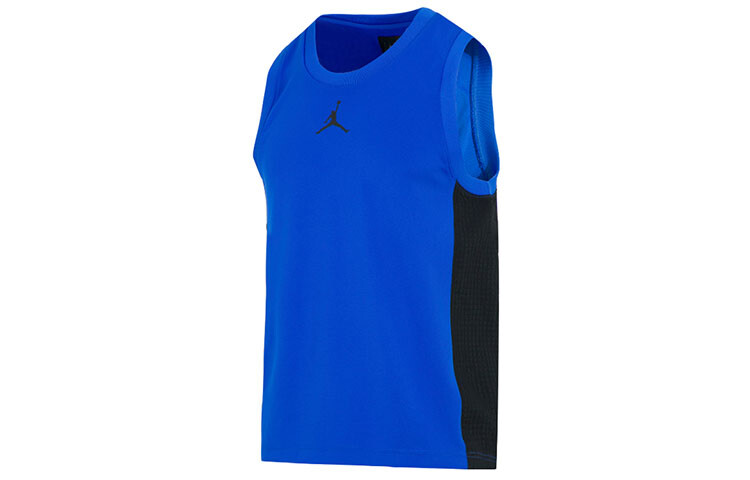 

Иорданский мужской жилет Jordan, цвет Blue with Black Lettering