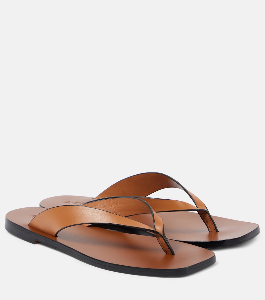 Кожаные сандалии Kinto A.Emery, Deep Tan