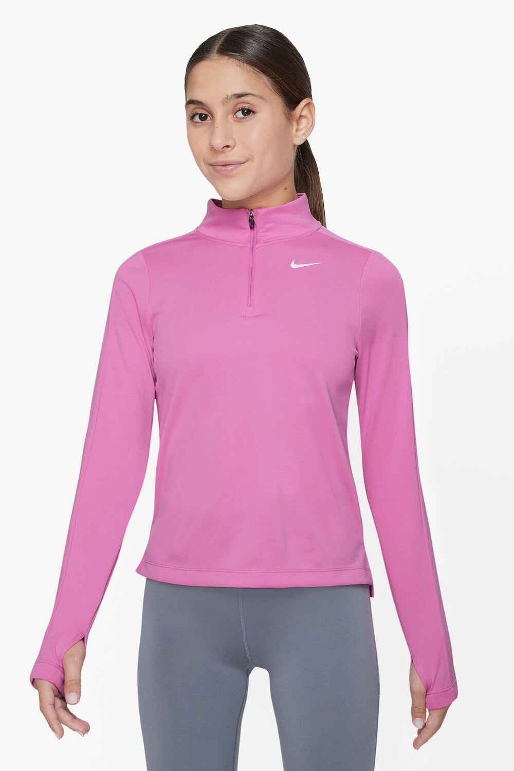 

Лонгслив Dri-FIT Nike, розовый