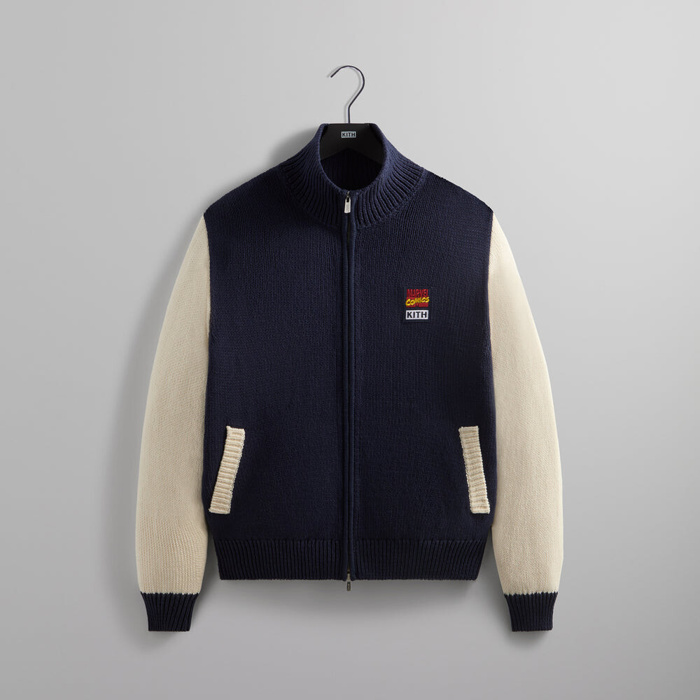 

Свитер Marvel | Kith Comics Wyona Full Zip Sweater, черный