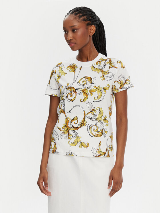 

Футболка обычного кроя 78HAH613 Versace Jeans Couture, белый