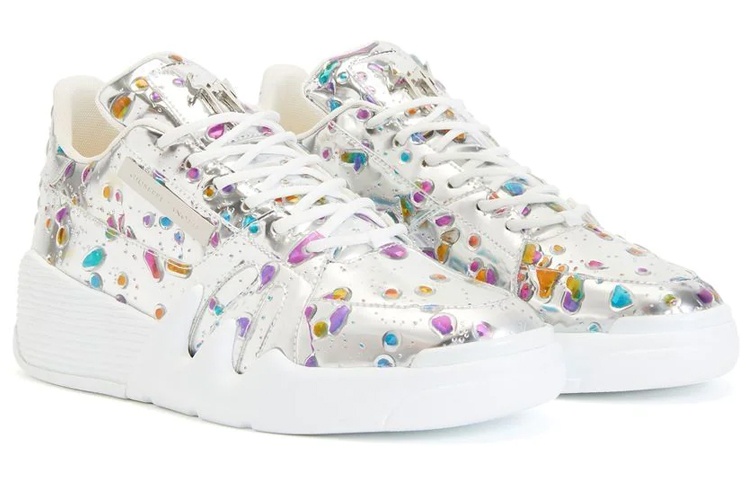 

Джиузеппе Дзанотти Кроссовки с абстрактным принтом