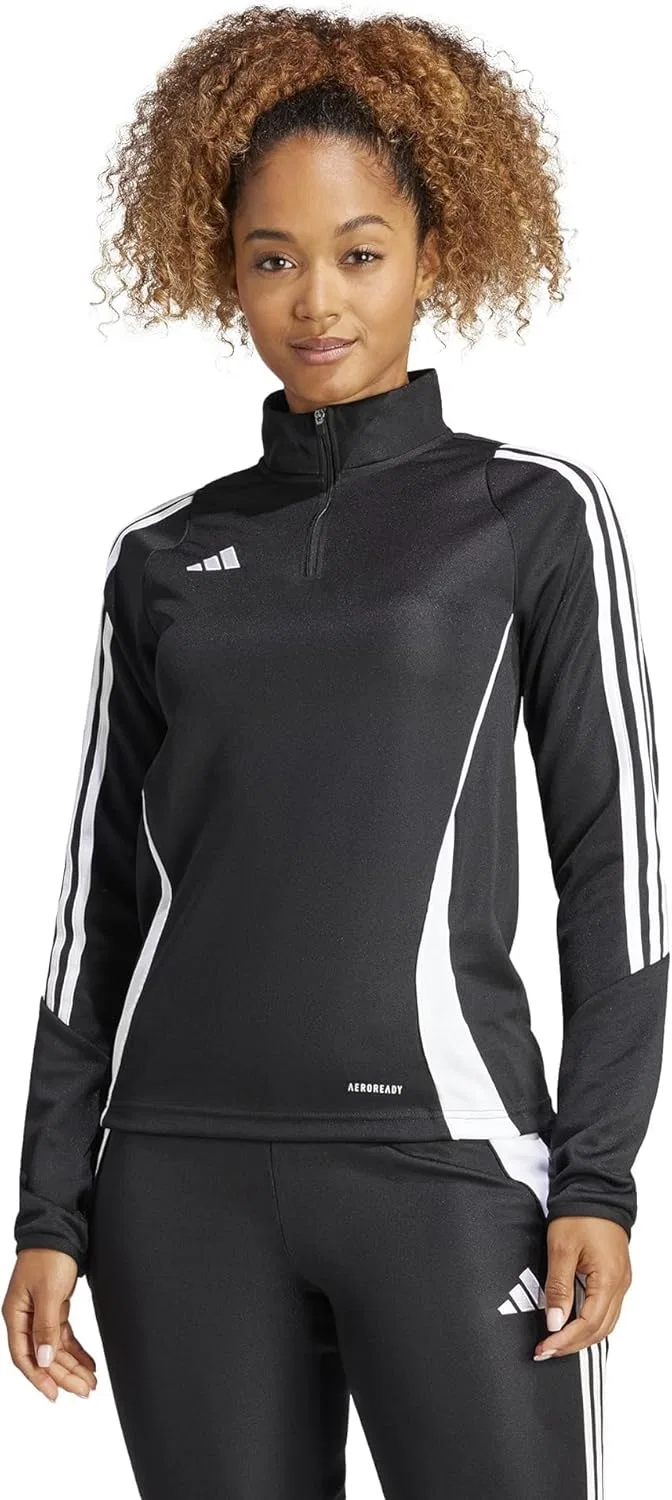 Женская тренировочная куртка Tiro 24, adidas, Black/White