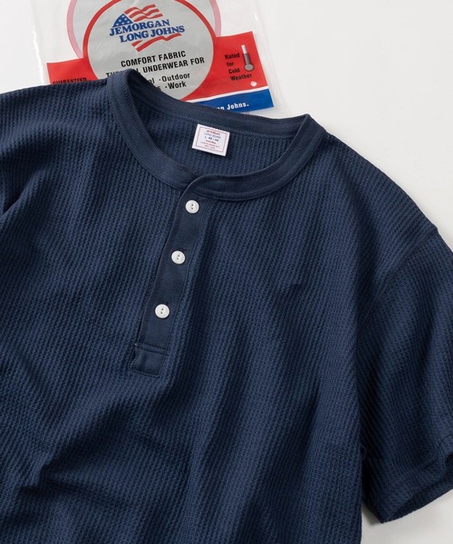 

Футболка с коротким рукавом, вафельный воротник-стойка, однотонная JEMORGAN, темно-синий