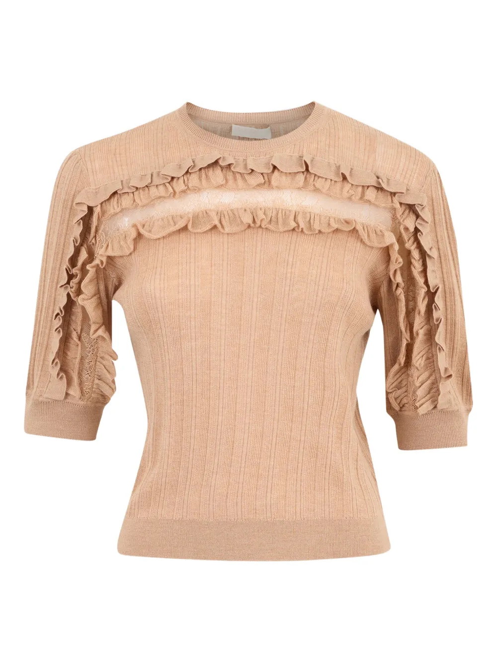 

Блуза salima с оборками Ulla Johnson, коричневый