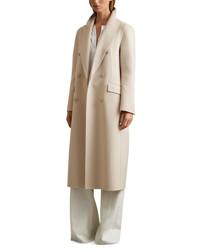

REISS Мейв Пальто, коричневый/бежевый