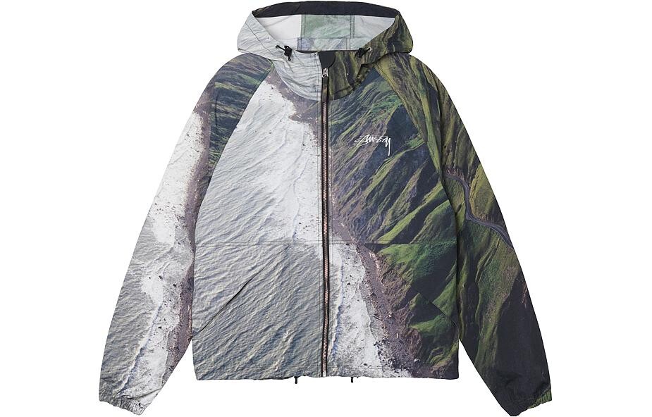 

Куртка мужская многоцветная Stussy, цвет Multicolor