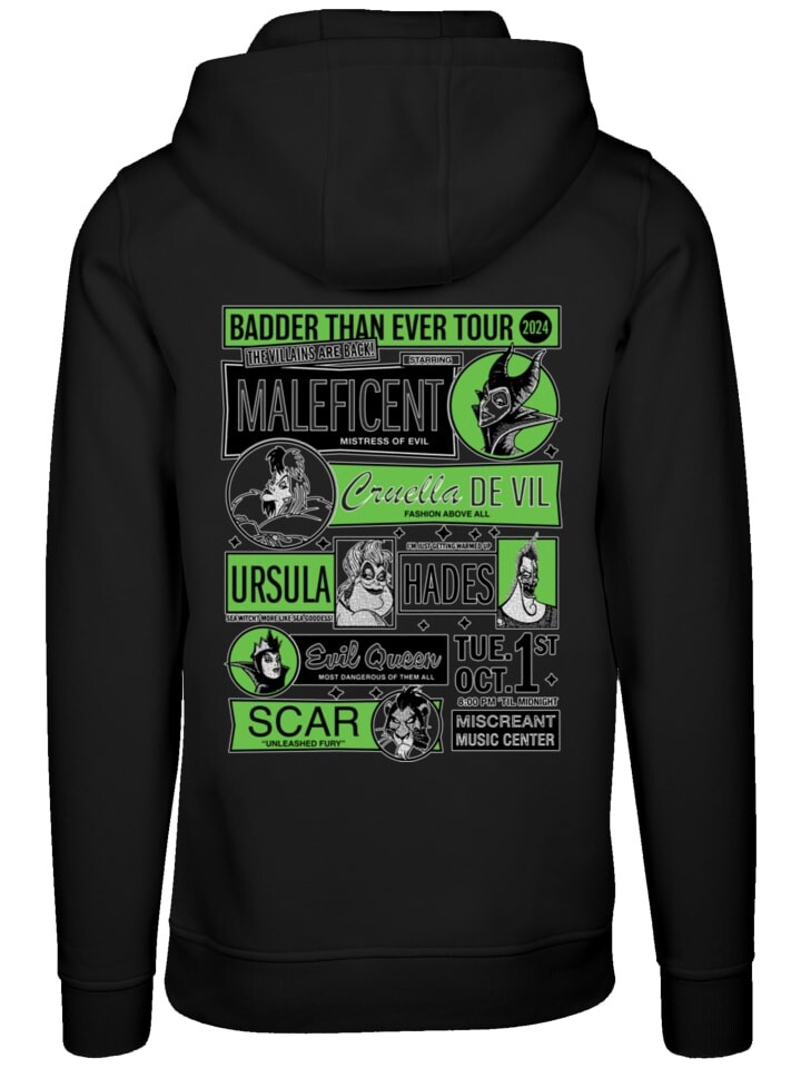 

Пуловер F4NT4STIC Hoodie Disney Villians Are Back, черный