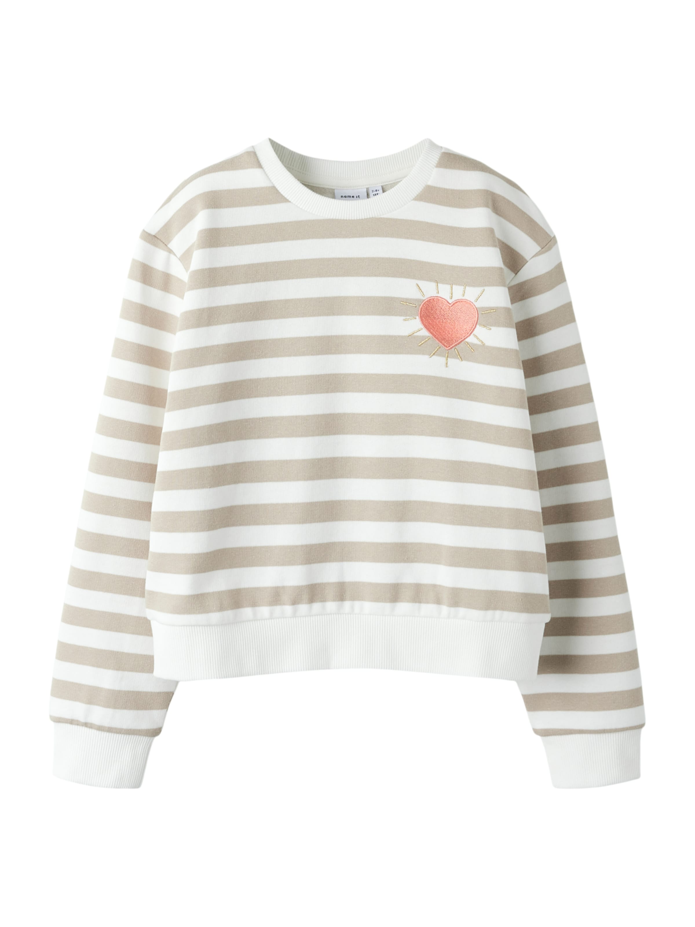 

NAME IT Свитшот 'NKFBELL' в цвете Kitt, белый