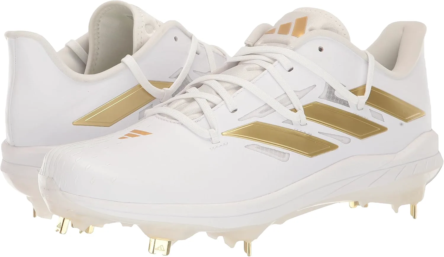 Мужские кроссовки Adidas Adizero Afterburner 9, белый/металлик — фото 3