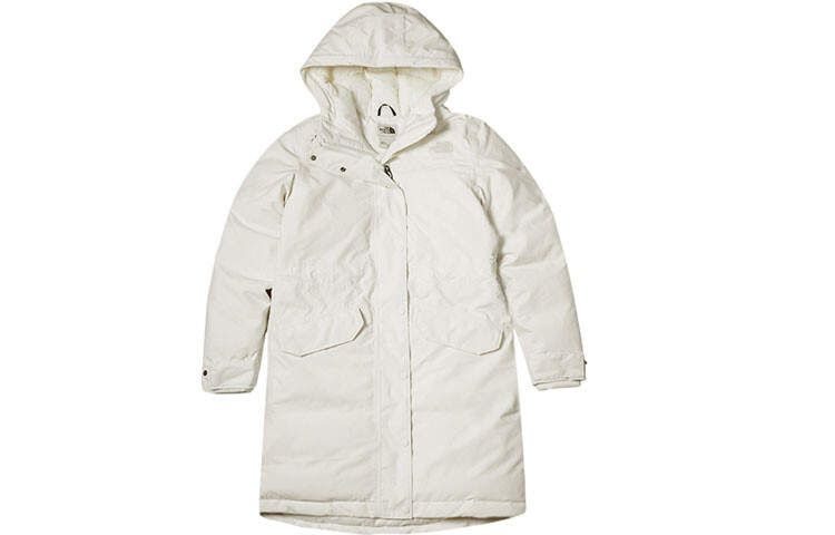 

Пуховик женский белый The North Face