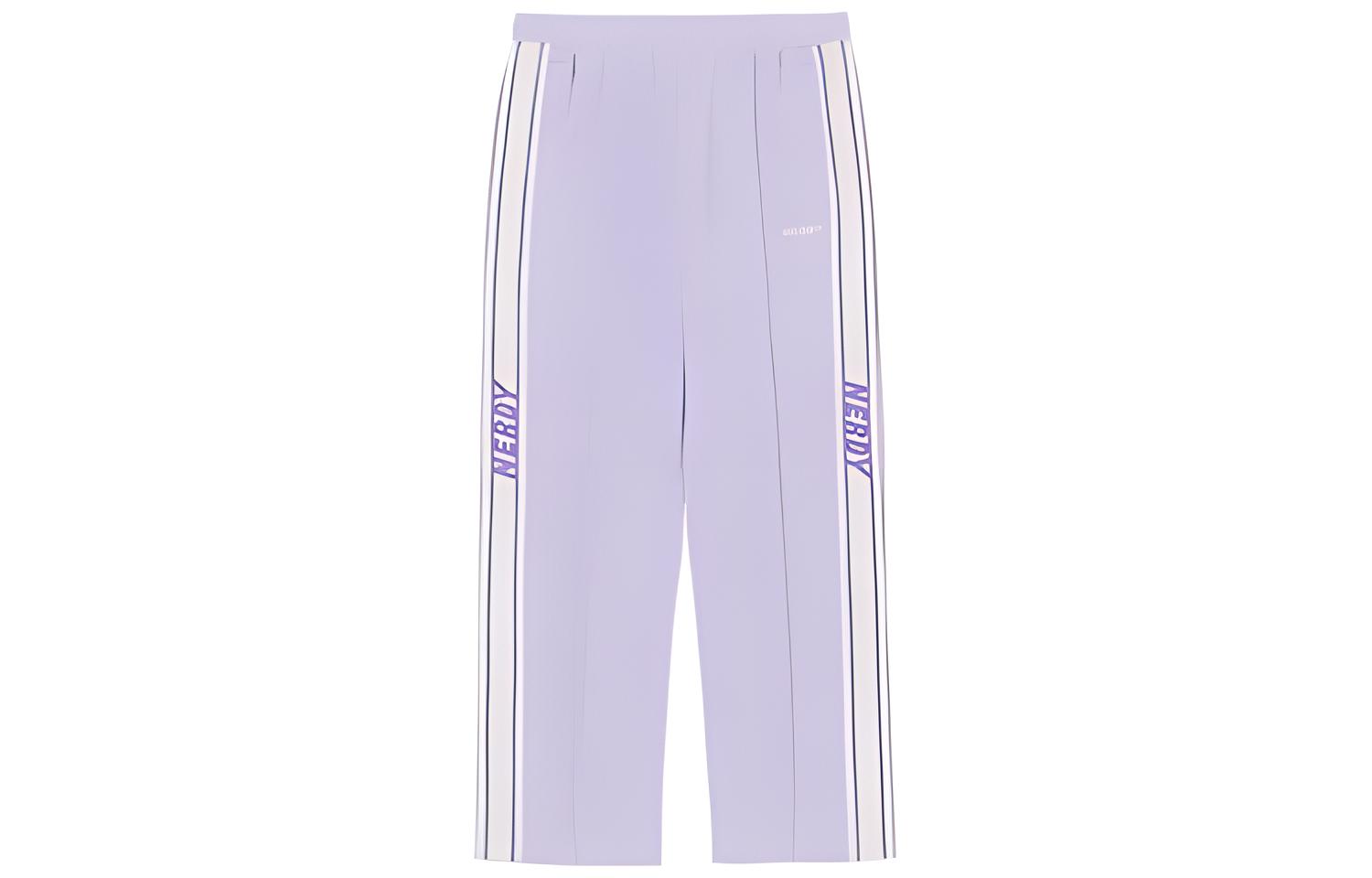 

Nerdy Вязаные спортивные штаны женские фиолетовые