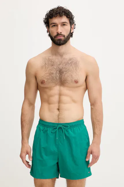 Плавки модель Tommy Hilfiger, бирюзовый