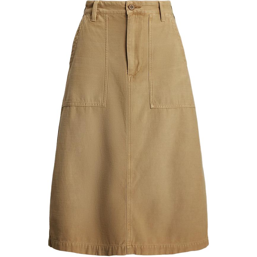 

Polo Ralph Lauren Повседневная длинная юбка женская хаки