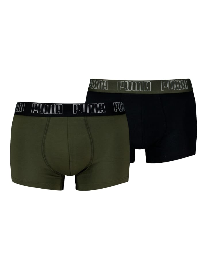 

Трусы боксеры Puma, цвет schwarz/grün