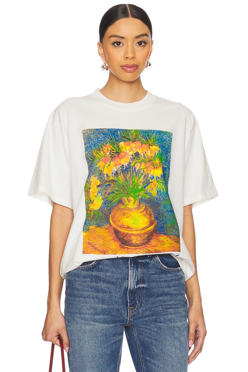 

Футболка прямого кроя Sunflowers Philcos, natural