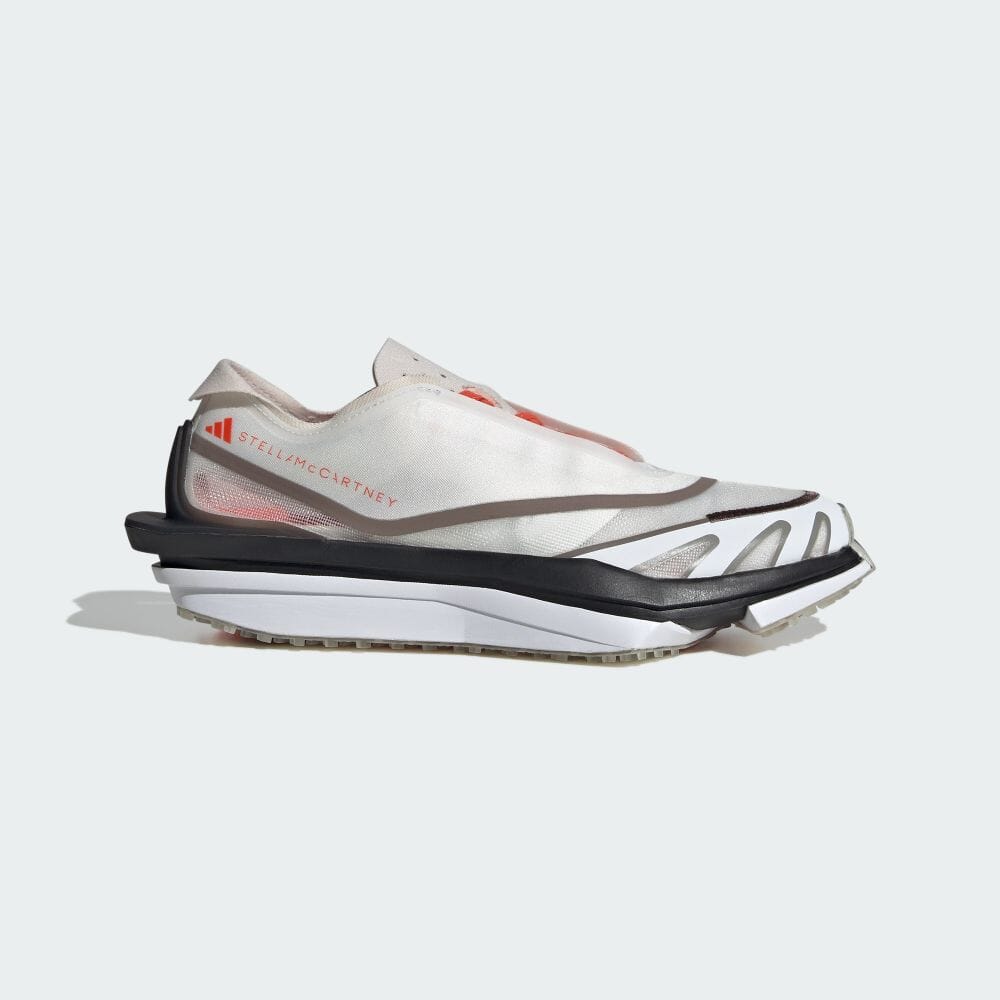 Кроссовки Adidas ADIDAS BY STELLA MCCARTNEY EARTHLIGHT 2.0 LOW CARBON, цвет White/Utility Black/Active Orange