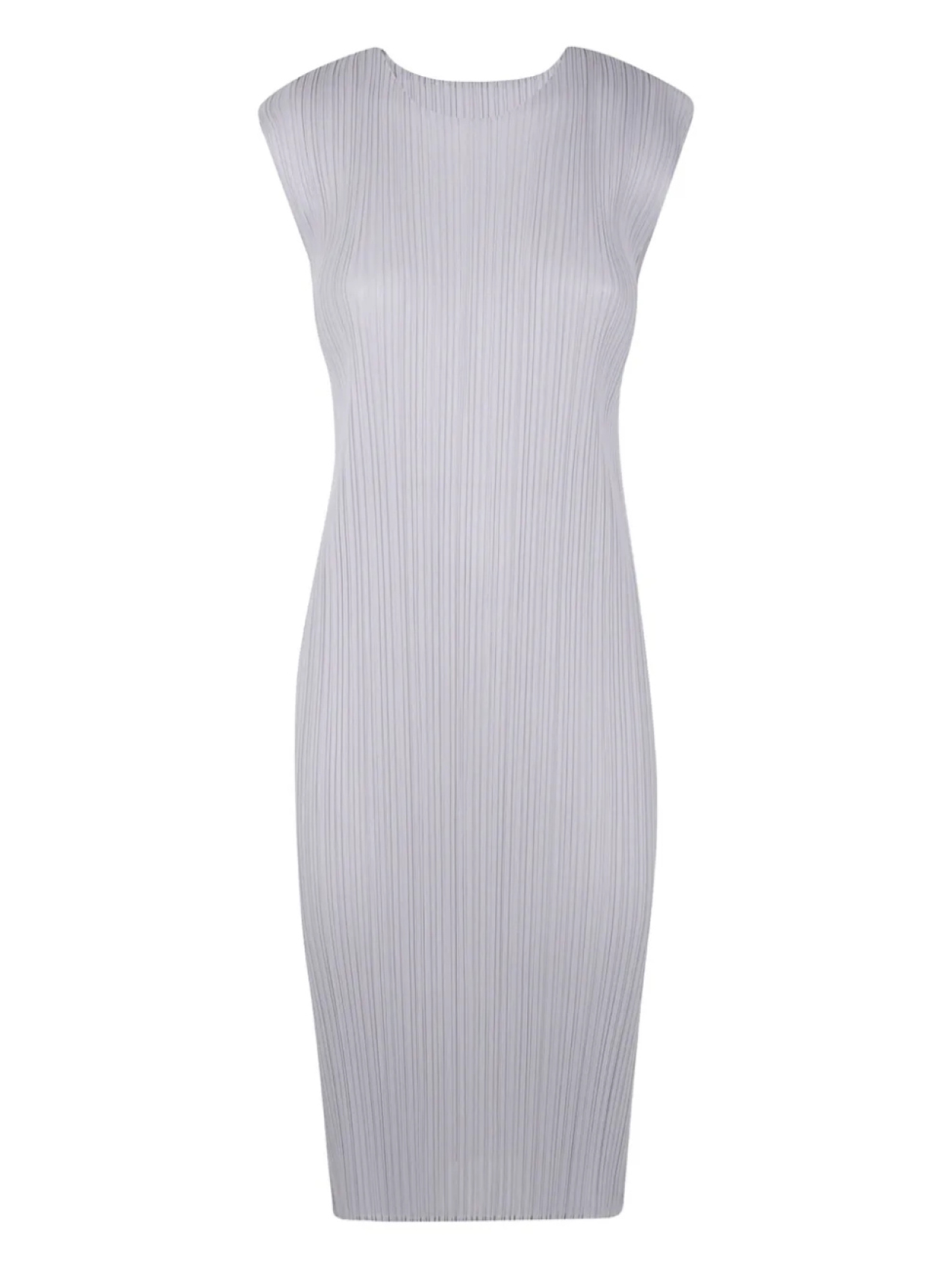 

Платье миди с эффектом плиссе Pleats Please Issey Miyake, серый