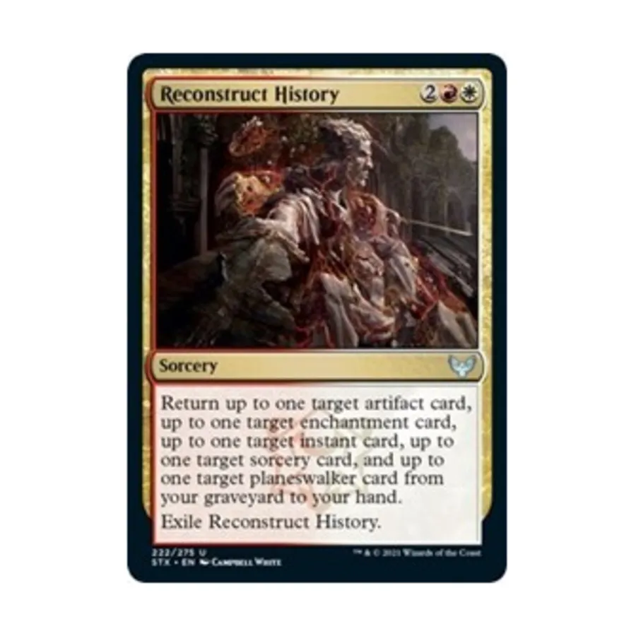 

CCG Реконструировать историю (U), MTG - Strixhaven - School of Mages