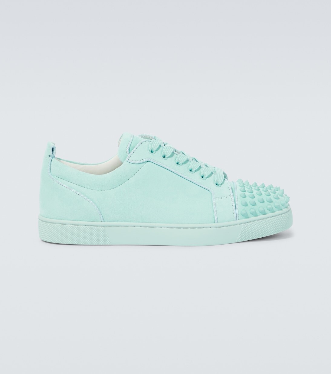 

Кожаные кроссовки louis junior spikes Christian Louboutin, синий