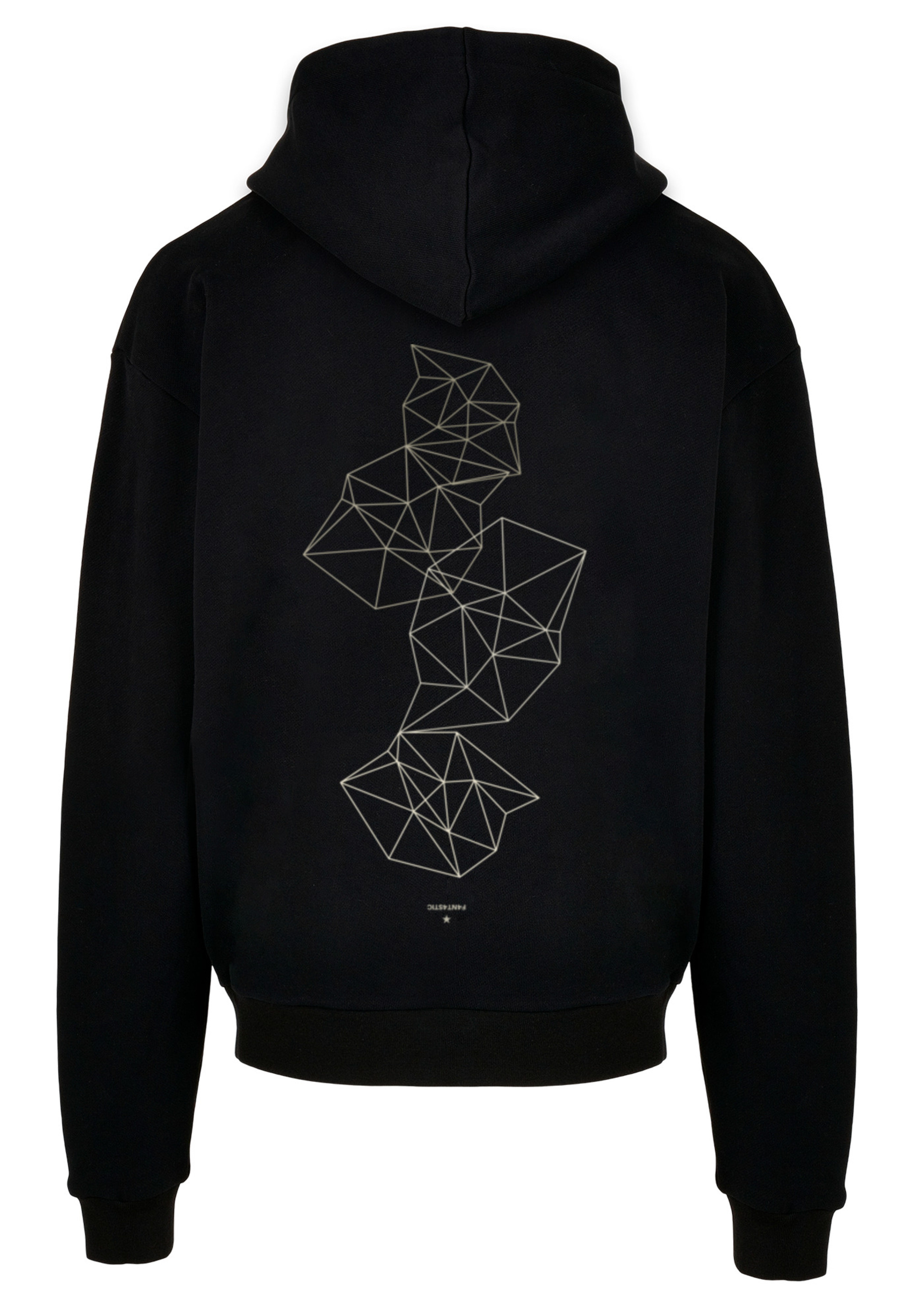 

Пуловер F4NT4STIC Ultra Heavy Hoodie Geometrics Abstract, черный