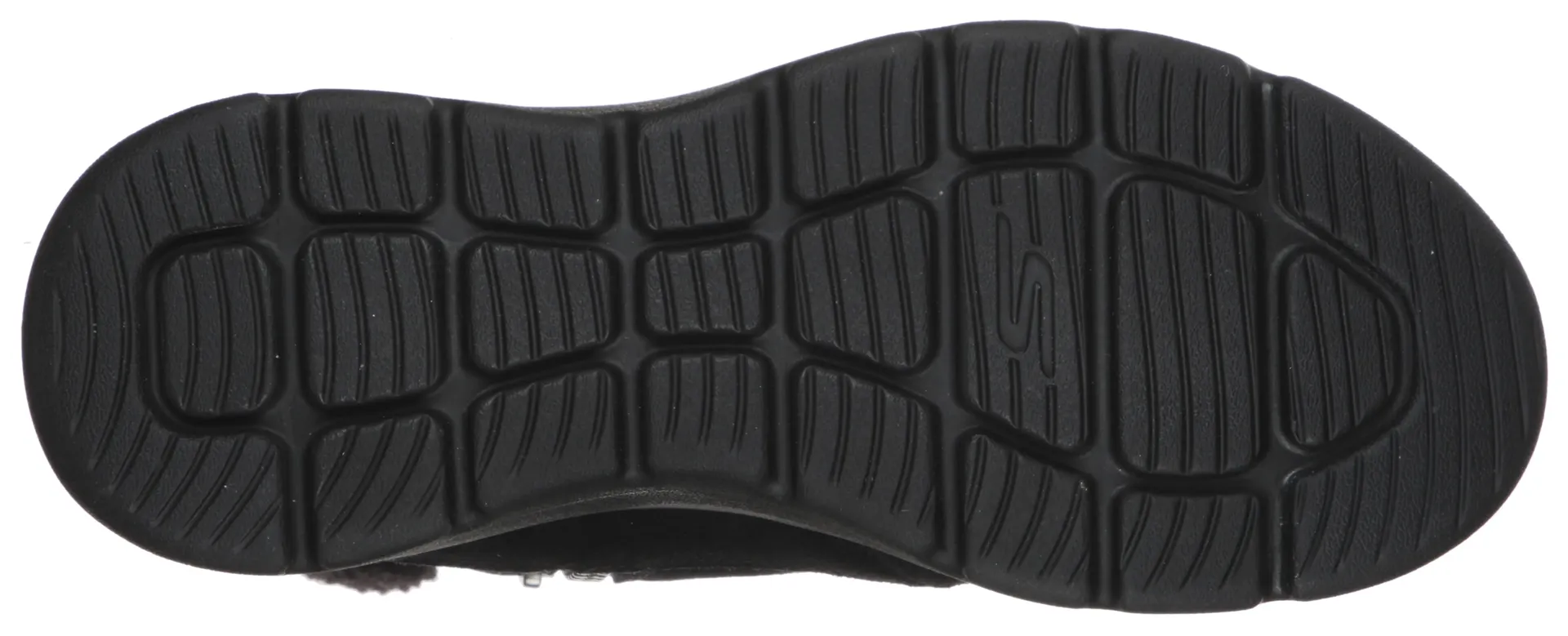 Зимние ботинки Skechers на шнуровке с мехом, черный — фото 2