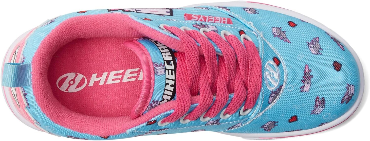 Кроссовки Heelys Pro 20 Minecraft, цвет Aqua/Pink/Black — фото 2