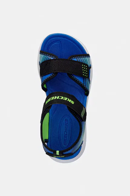 Сандалии детские MICROSPEC-SPLASH Skechers, синий — фото 4