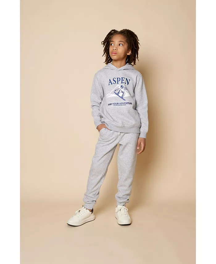 

Флисовые спортивные брюки Big Boys Brooks Brothers, серый